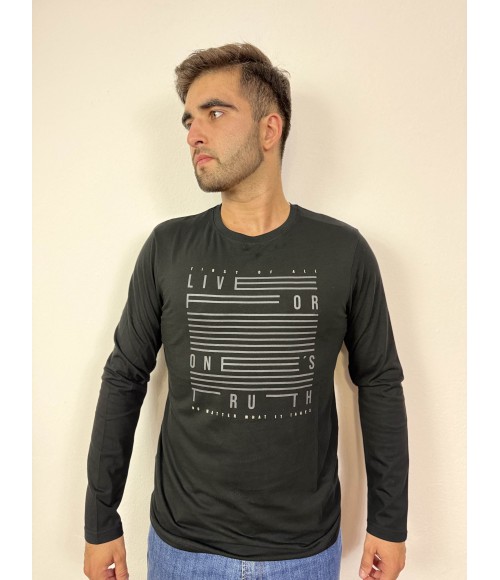 CAMISETA MANGA LARGA - LIFE FOR ONE´S