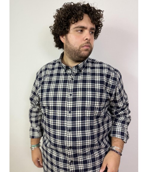 CAMISA MANGA LARGA CUADRO VILLELA