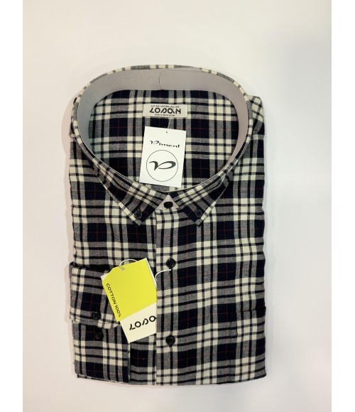 CAMISA MANGA LARGA CUADRO VILLELA