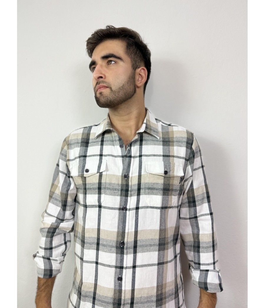 CAMISA MANGA LARGA FRANELA OTOÑO