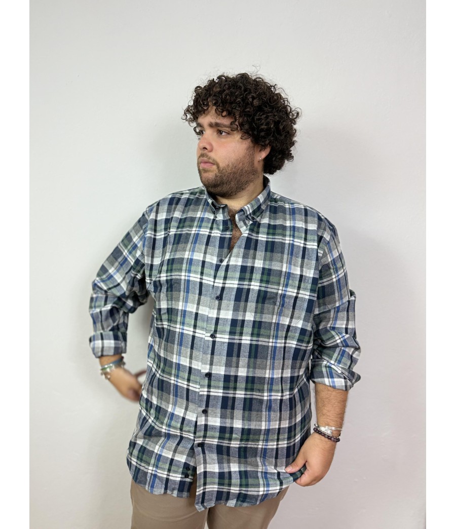 CAMISA MANGA LARGA VILLELA GRIS