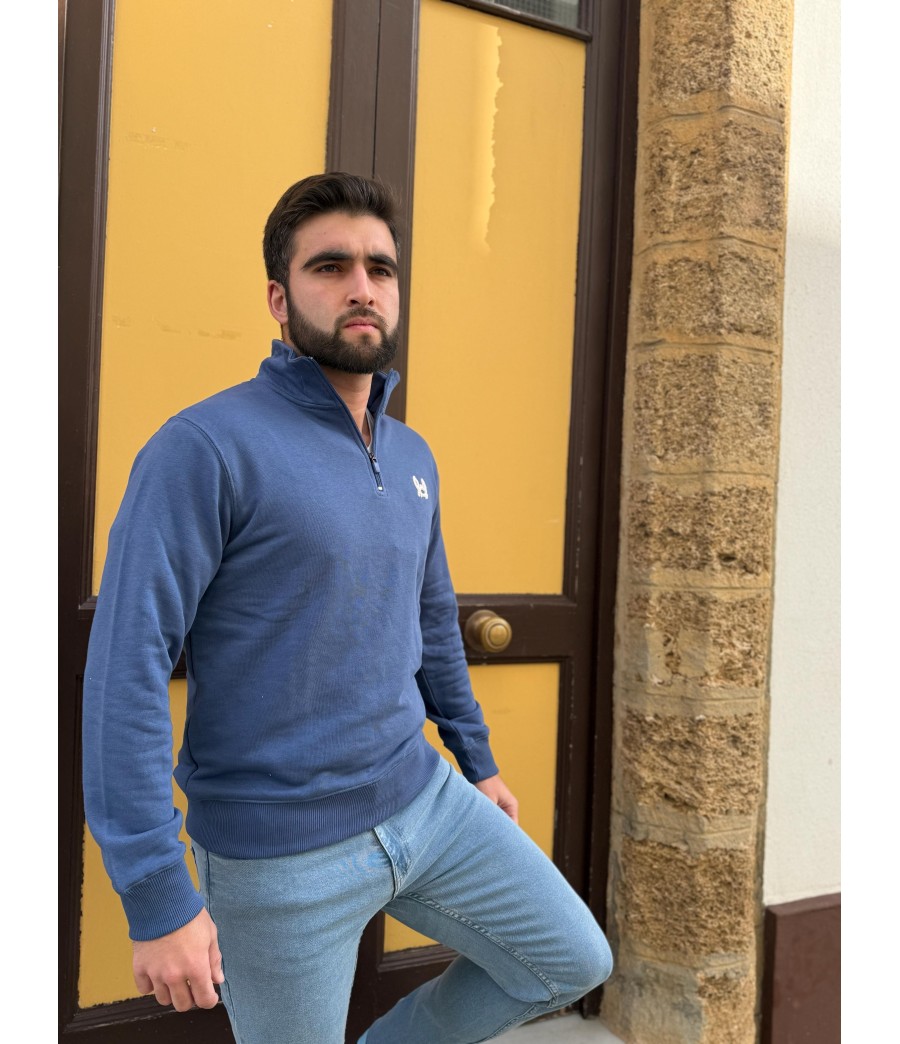 SUDADERA PRIMAVERA AZUL