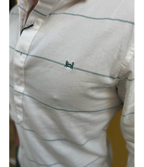 POLERA RAYA VERDE
