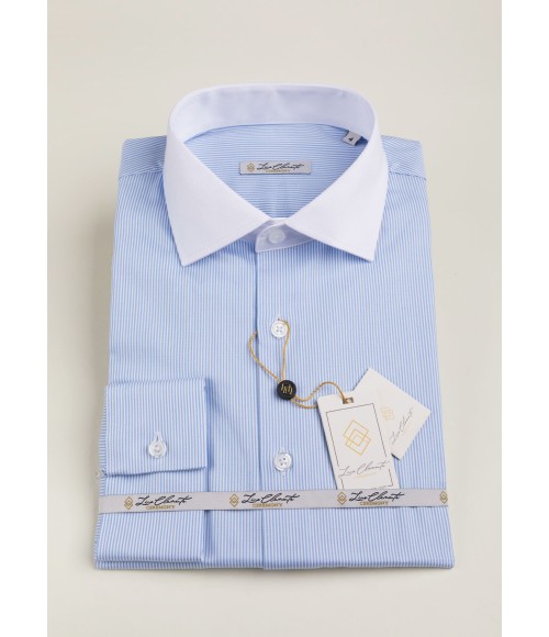CAMISA VESTIR RAYA CUELLO ITALIANO