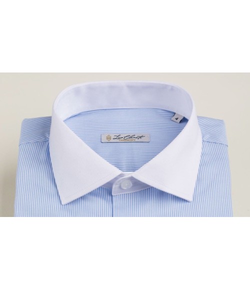 CAMISA VESTIR RAYA CUELLO ITALIANO