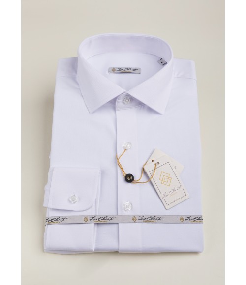 CAMISA VESTIR BLANCA DE MICROESTRUCTURA