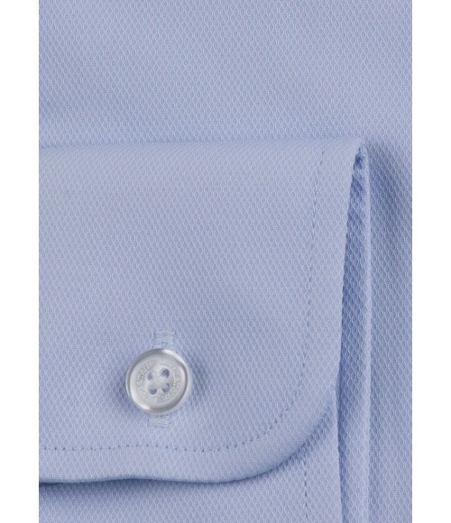 CAMISA VESTIR CELESTE DE MICROESTRUCTURA