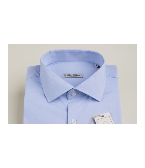 CAMISA VESTIR CELESTE DE MICROESTRUCTURA