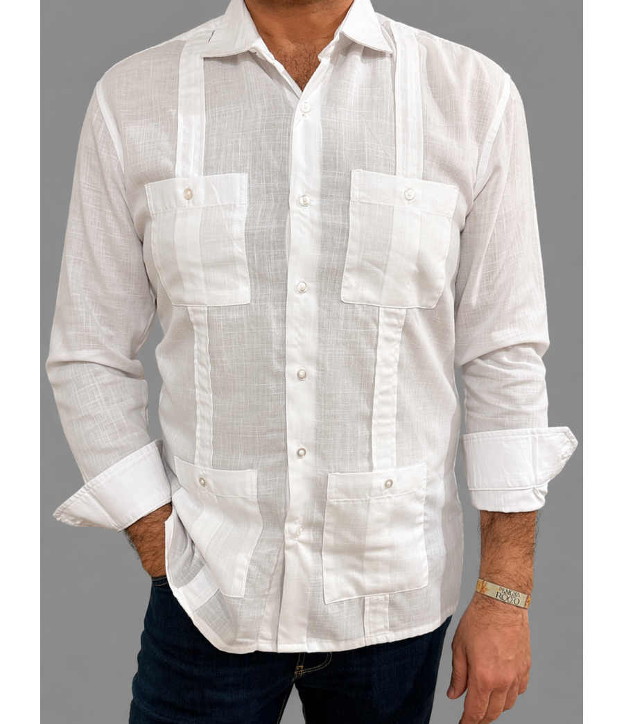 GUAYABERA BLANCA