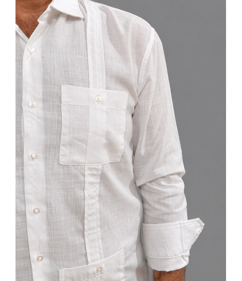 GUAYABERA BLANCA