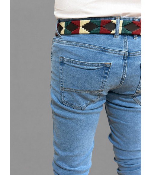 PANTALÓN VAQUERO LAVADO SLIM FIT