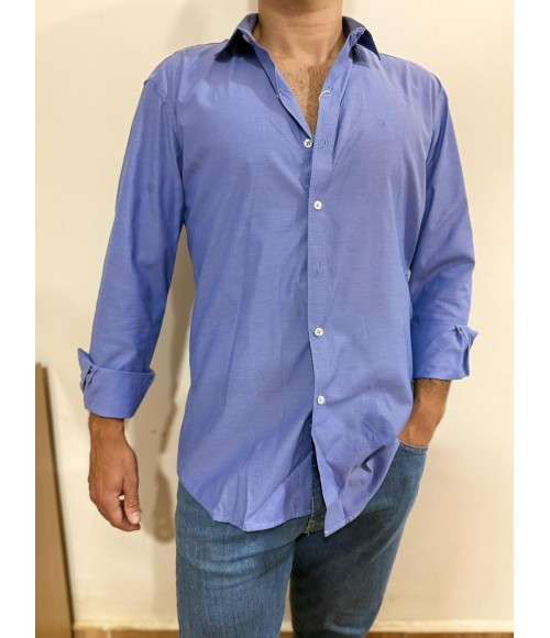 CAMISA AZUL OXFORD PINPOINT