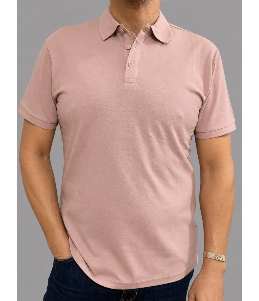POLO LOSAN ROSA EMPOLVADO